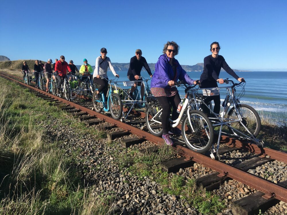 Railbike adventures close to Bella Vista Gisbourne Motel