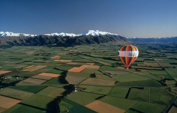 Canterbury Hot Air Balloon near Ashburton