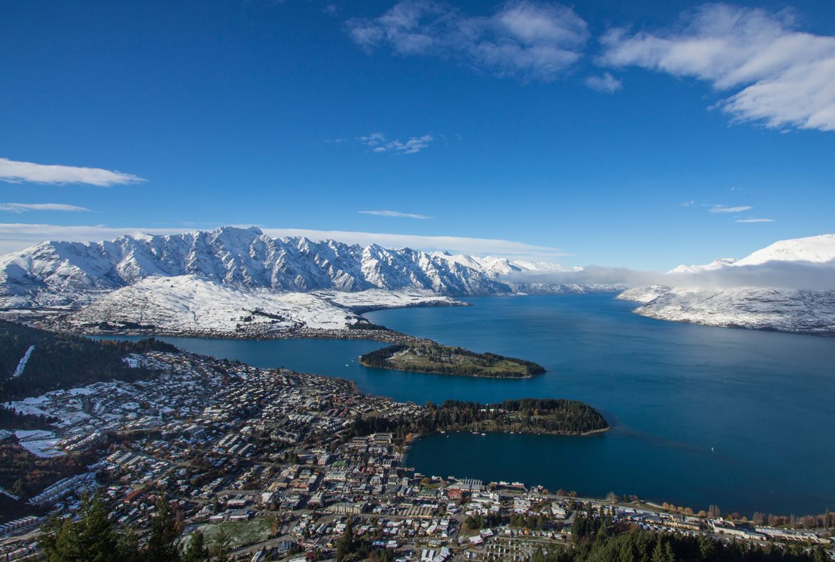 Queenstown in the winter