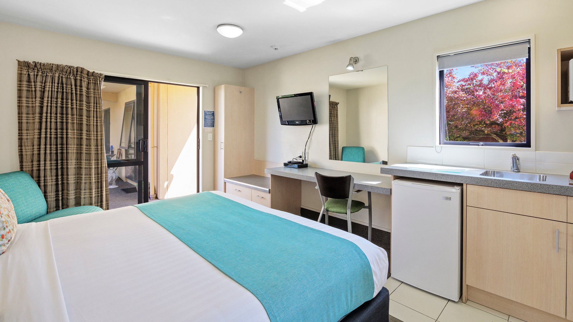 Double bedroom Ashburton accommodation