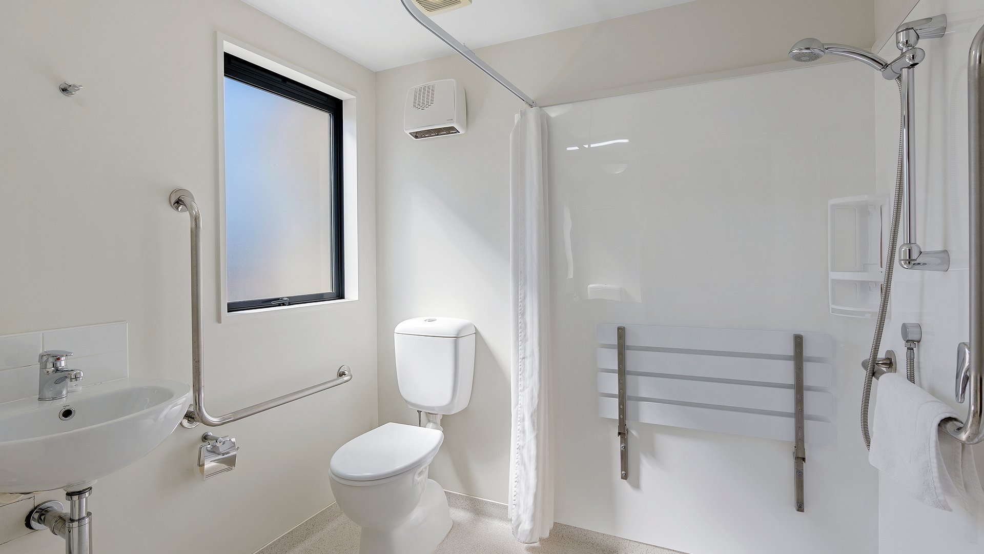 Disable bathroom Ashburton motel