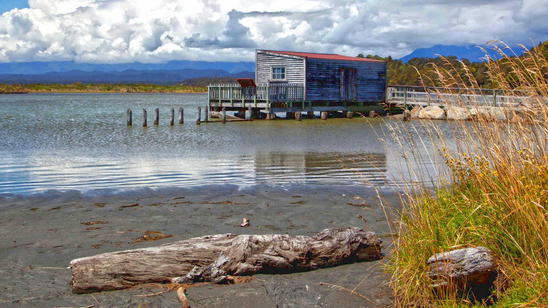 Okarito Village & Lagoon