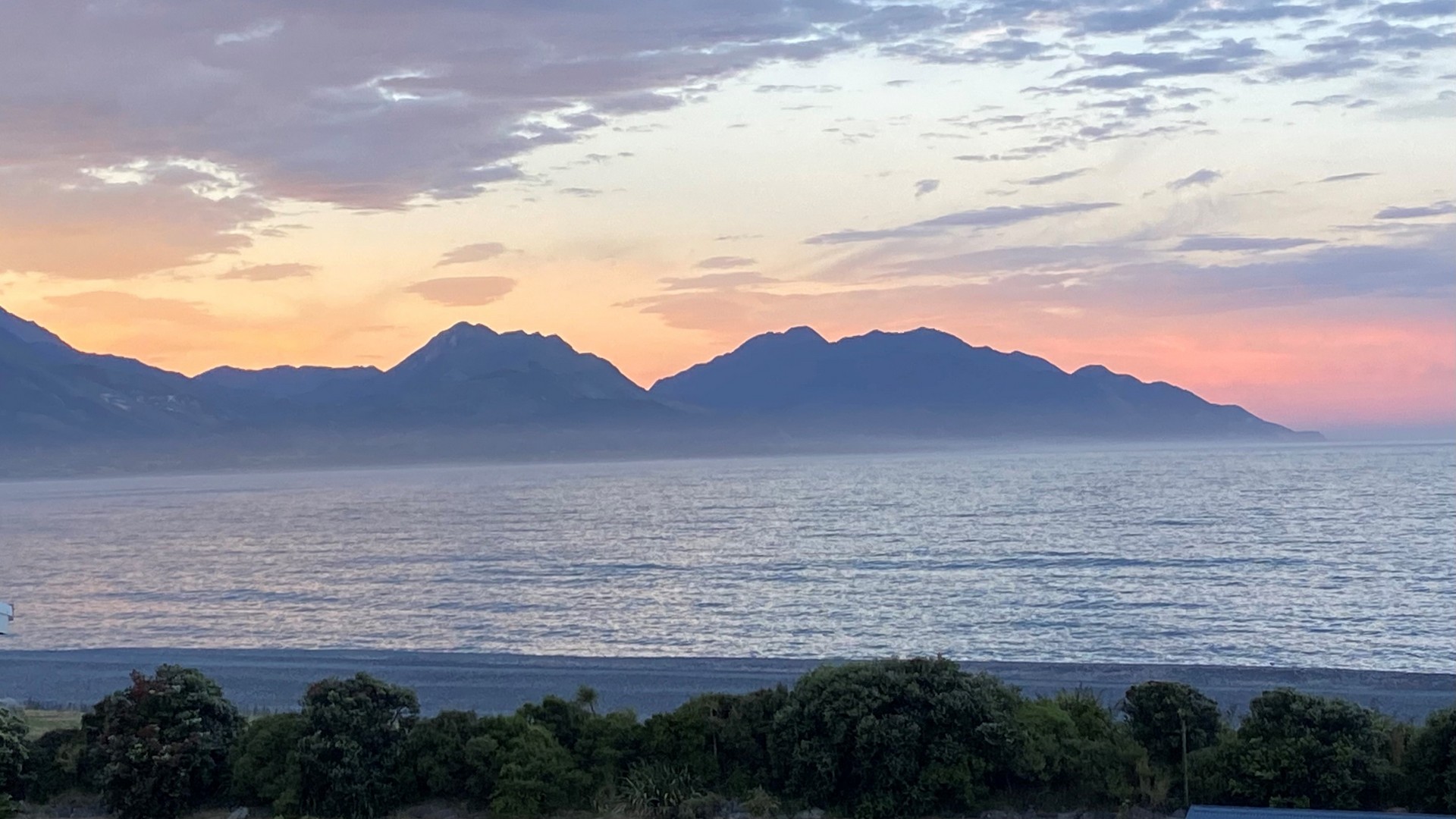 Accommodation view Kaikoura
