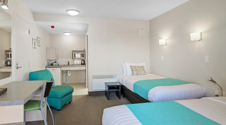 Accessible motel room