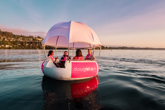 Doughnut Boats Bella Vista Lake Taupo