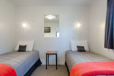 Second bedroom in one and two bedroom unit